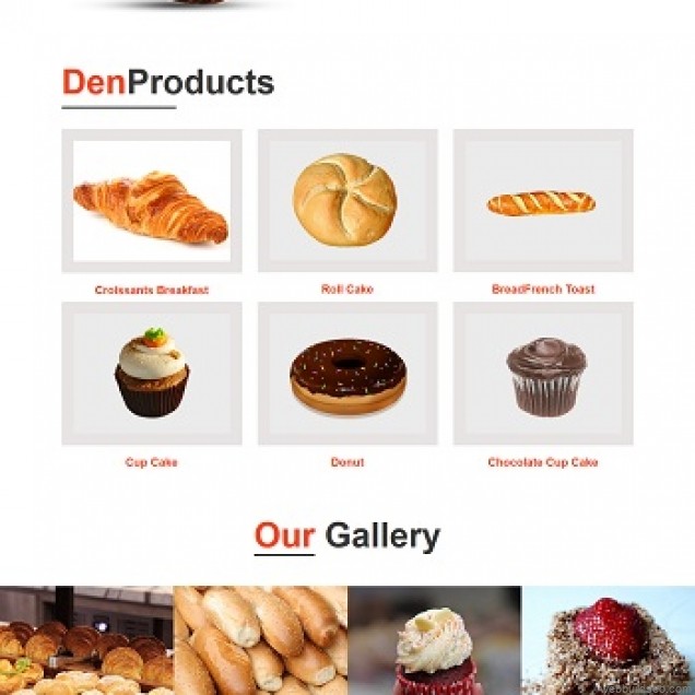 A case study on the website of cream ice cream cake franchise store