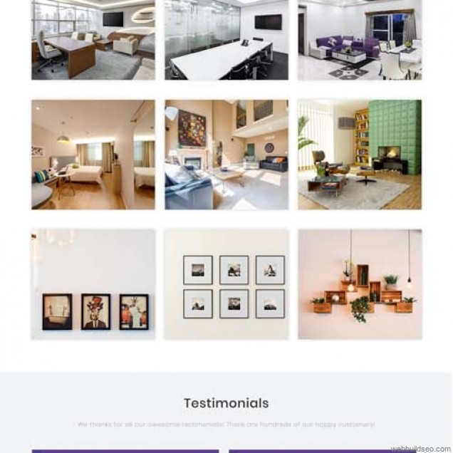 Case study on responsive website of interior design and decoration enterprises