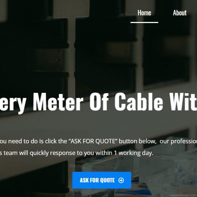El sitio web de la empresa de exportación de cables de datos gana