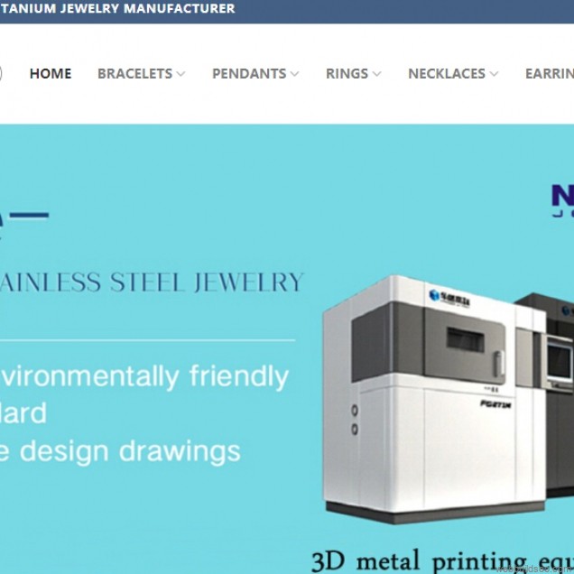 nerez 3D打印 飾品公司網站