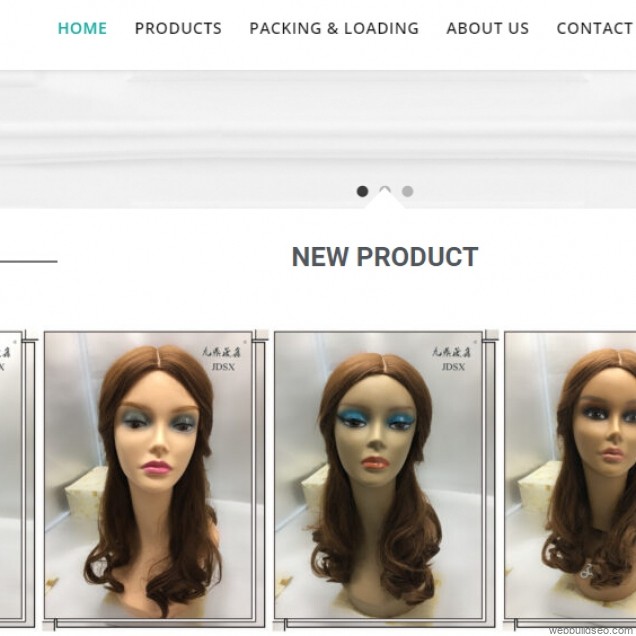 Site Web de l'entreprise d'exportation JDSX Mannequin Head